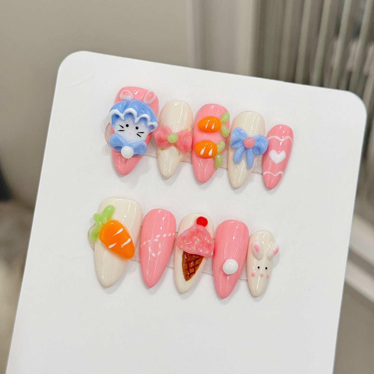 Sugar Pop – 3D Cartoon Press-On Nails