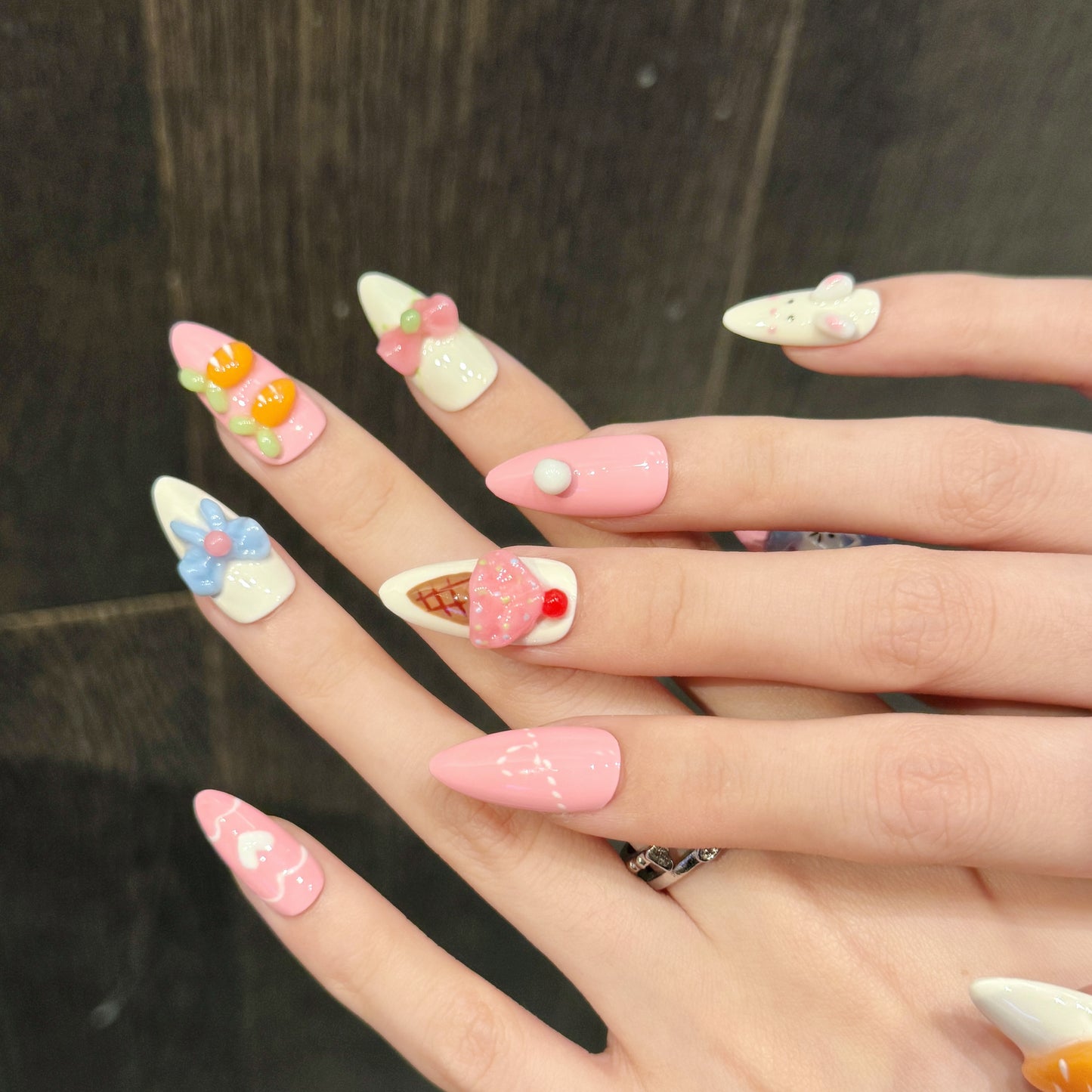Sugar Pop – 3D Cartoon Press-On Nails