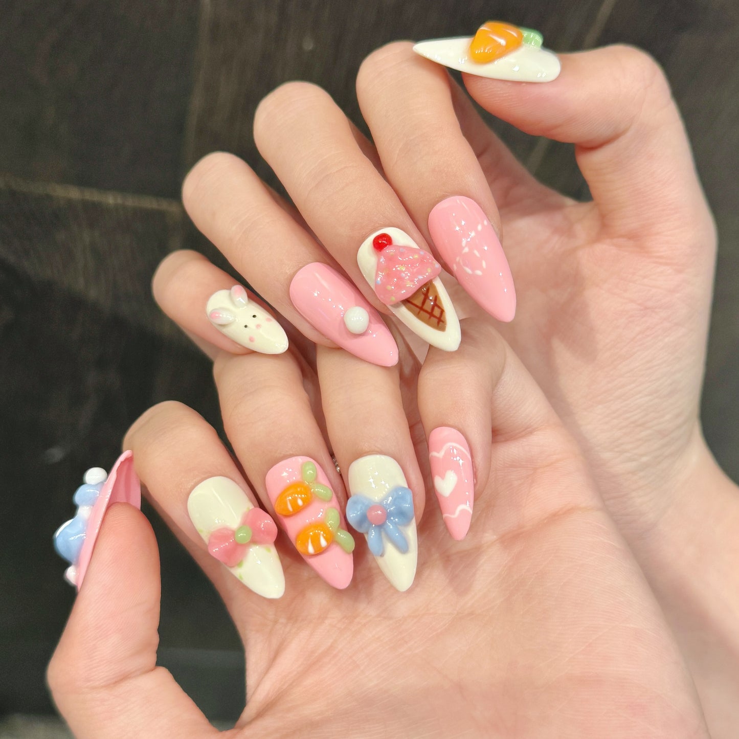 Sugar Pop – 3D Cartoon Press-On Nails